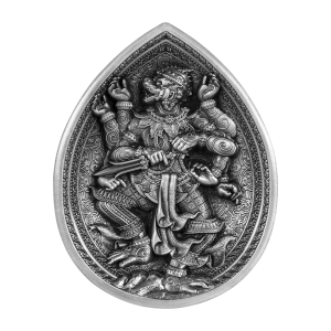 HANUMAN 1oz Silver & 6 Oz Copper Coin 5000 Francs Chad 2023-