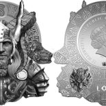 2023 Ghana Norse Gods Loki Silver Plated 34.3g CN Coin – 2,500 Mintage