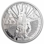 2023 – Anubis Egyptian Gods 1oz Silver 999 $1 Sierra Leone
