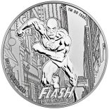 2023 – DC Comics™ Flash™ 1 oz Silver Coin 999 Samoa ST/BU