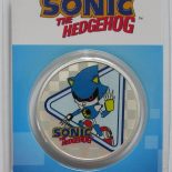 Niue 2 Dollars 2022 Sonic the Hedgehog Metal Sonic 1 Oz Silver