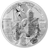 2023 – Malta Knights of the Past Silver 1 oz Silver 5 Euro Germania Mint with Original Packaging
