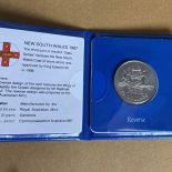 1987 – Silver $10 Ten Dollars Uncirculated Coin – State Series – New South Wales