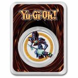 2023 – Yu-Gi-Oh! Dark Magician 1oz 999 Silver Colored Niue ST / BU in TEP