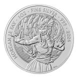 2024 – Morgan le Fay 1 oz 999 Myths & Legends 2 pounds UK