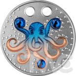 2022 – The Octopus Silver Coin 500 Francs CFA Cameroon