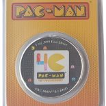 2020 – Niue 1 Oz Silver Pac Man Color Color in Slap Only 4,000 Count! TOP