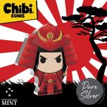 2022 Niue Warriors of History Samurai 1 oz. Silver Proof Chibi Coin