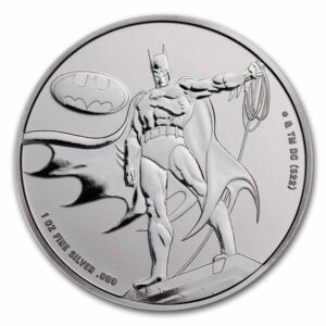 2023 - Batman™ DC Comics™ 1oz Silver Samoa ST/BU Silver Coin