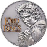 2022 – Lord of the Rings 2 oz Antique finish Silver Coin 10$ Cook Islands