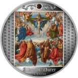 2021 – Adoration of the Trinity Albrecht Dürer Proof Silver Coin CFA Cameroon