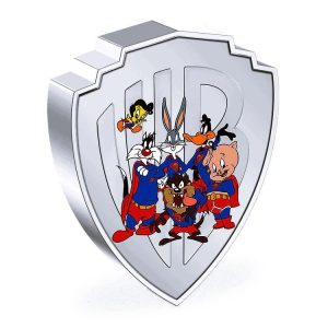 2023 - 2 oz Silver Niue Islands Proof - Looney Tunes MASHUPS - SUPERMAN - NZ$5