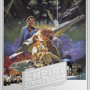 2023 Niue Star Wars The Empire Strikes Back 5oz Silver Movie Poster Coin