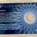 2015 Icons of the World – Rwanda 10 FRW 1/200oz Gold Buffalo