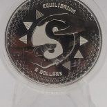 2020 – 5Dollars Tokelau EQUILIBRIUM 1oz Silver 999