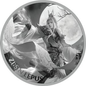 2023 South Korea Zi:Sin Lepus 1oz Silver BU Coin