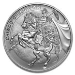 2017 South Korea 1 Clay Komsco 1oz .999 Silver BU * CHIWOO CHEONWANG * Coin