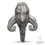2023 Niue Star Wars Mandalorian Mythosaur 5oz Silver Antiqued Coin