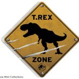 2022 Niue Jurassic World Dominion T.Rex Sign 2oz Silver Shaped Coin