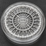 2023 – 2 OZ Silver Shield Stacker The Vault w/ Capsule .999+ Fine South Korea Mint