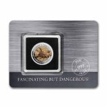 2022 Samoa Venomous & Poisonous Deathstalker 1/2 oz. Silver Colorized Coin