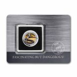 2022 Samoa Venomous & Poisonous King Cobra 1/2 oz Silver Colorized Coin