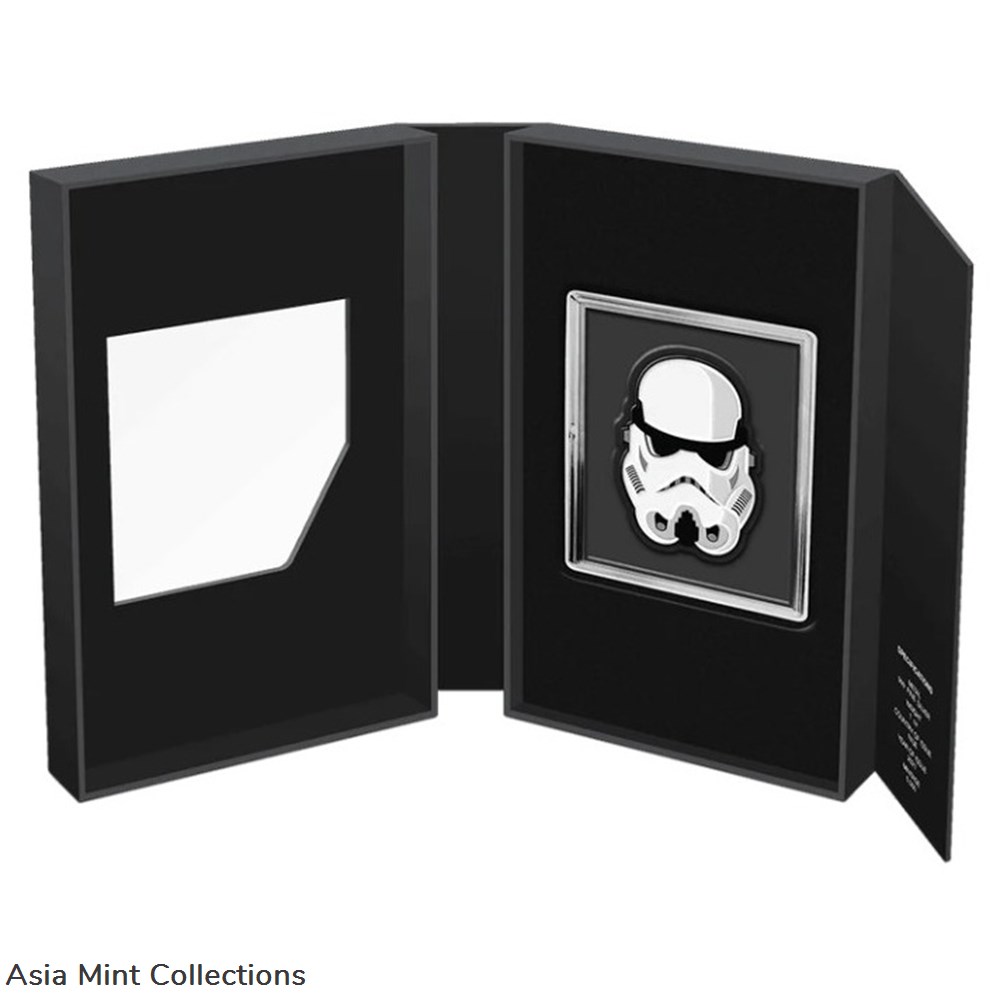 4. 2021 1oz Silver Proof Star Wars The Faces of the Empire, Imperial Stormtrooper