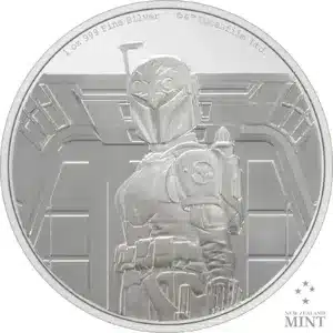 2022 - 1 OZ Silver Proof Coin - Star Wars Mandalorian Bo-Katan Kryze