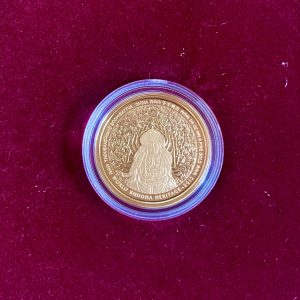 2013 Bhutan NU1000 World Buddha Heritage Series "Thousand Hand Bodhisattva of China" -1/4oz Gold