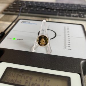 1997 Vanuatu 50 Vatu Olympic Games-Gymnast 1/25oz Gold Proof Coin = 1.244gram Pure Gold