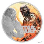 2019 Niue 1 oz Silver $2 Star Wars Rise of Skywalker: Kylo Ren