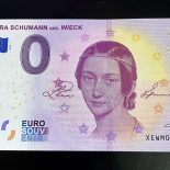 2023 – Null Euro Schein – 0 Euro Schein – Clara Schumann – Geb. Wieck