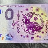 2023 – 0 Euro Note CHINA – CHINESE YEAR OF THE RABBIT Year of the Rabbit CNAT