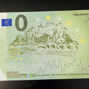 2018 - 0 Euro-/ Memo-Schein ÖSTERREICH - SALZBURG UND FESTUNG HOHENSALZBURG