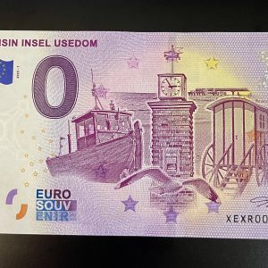2023 - 0 euro note BANSIN - ISLAND USEDOM Heringsdorf seaside resort Baltic Sea XEXR