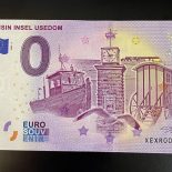 2023 – 0 euro note BANSIN – ISLAND USEDOM Heringsdorf seaside resort Baltic Sea XEXR