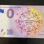 2020 – 0 euro note FRANCE – LES CATACOMBES DE PARIS #04 UECW