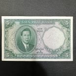 1953 – Banknote, FRENCH INDO-CHINA, 5 Piastres = 5 Dong