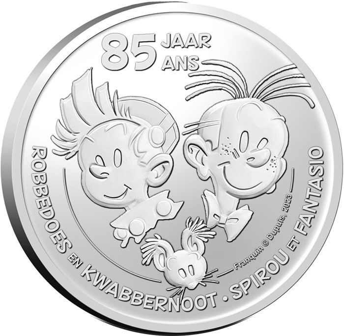 1 2023 - Belgium 5 Euro 85 Years Spirou & Fantasio