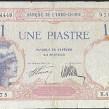 1921-1931 – French Indochina 1 Piastre