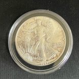 1987 – American Silver One Dollar Eagle 1 oz Fine Silber 999