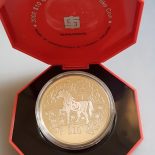 2002 Year of the Horse $10 Cupro-nickel Proof-like Coin