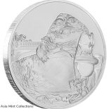 2018 – STAR WARS Classics: JABBA THE HUTT 1oz Silver Proof Coin