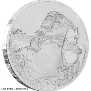 2018 - STAR WARS Classics: JABBA THE HUTT 1oz Silver Proof Coin