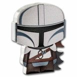 2021 Niue Star Wars “The Mandalorian” 1 oz Silver Chibi Coin