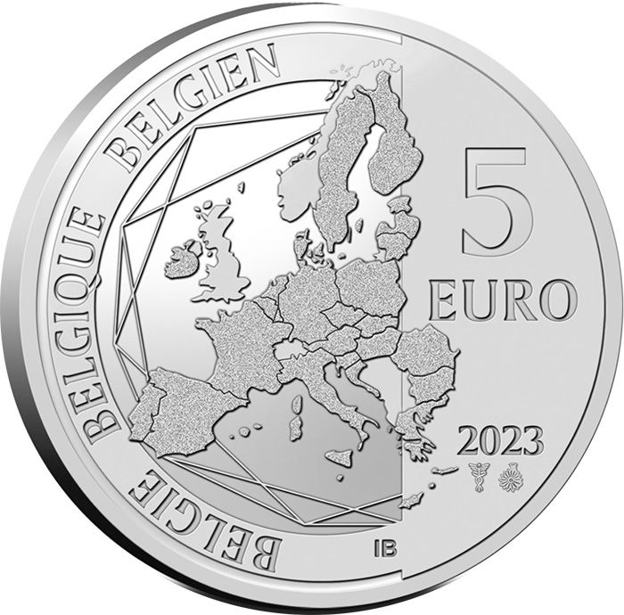 2 2023 - Belgium 5 Euro 85 Years Spirou & Fantasio