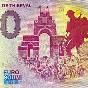2020 - Memorial De Thiepval France Bill Number 3600