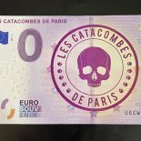 2019 – 0 euro note FRANCE – LES CATACOMBES DE PARIS #03 UECW