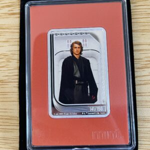 2023 - ANAKIN SKYWALKER Star Wars MINT Trading Coin -NIUE- 1 oz Silver $2 141/150
