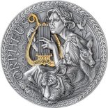 2023 – Orpheus The Great Greek Mythology 1 oz Antique finish Silver Coin Cameroon